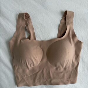 Skims Naked Scoop Longline Bralette, size M- DD